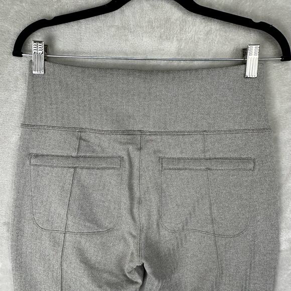 Athleta Pants Womens Medium Brown Delancey Herringbone Tight Pullon Legging - Picture 6 of 15
